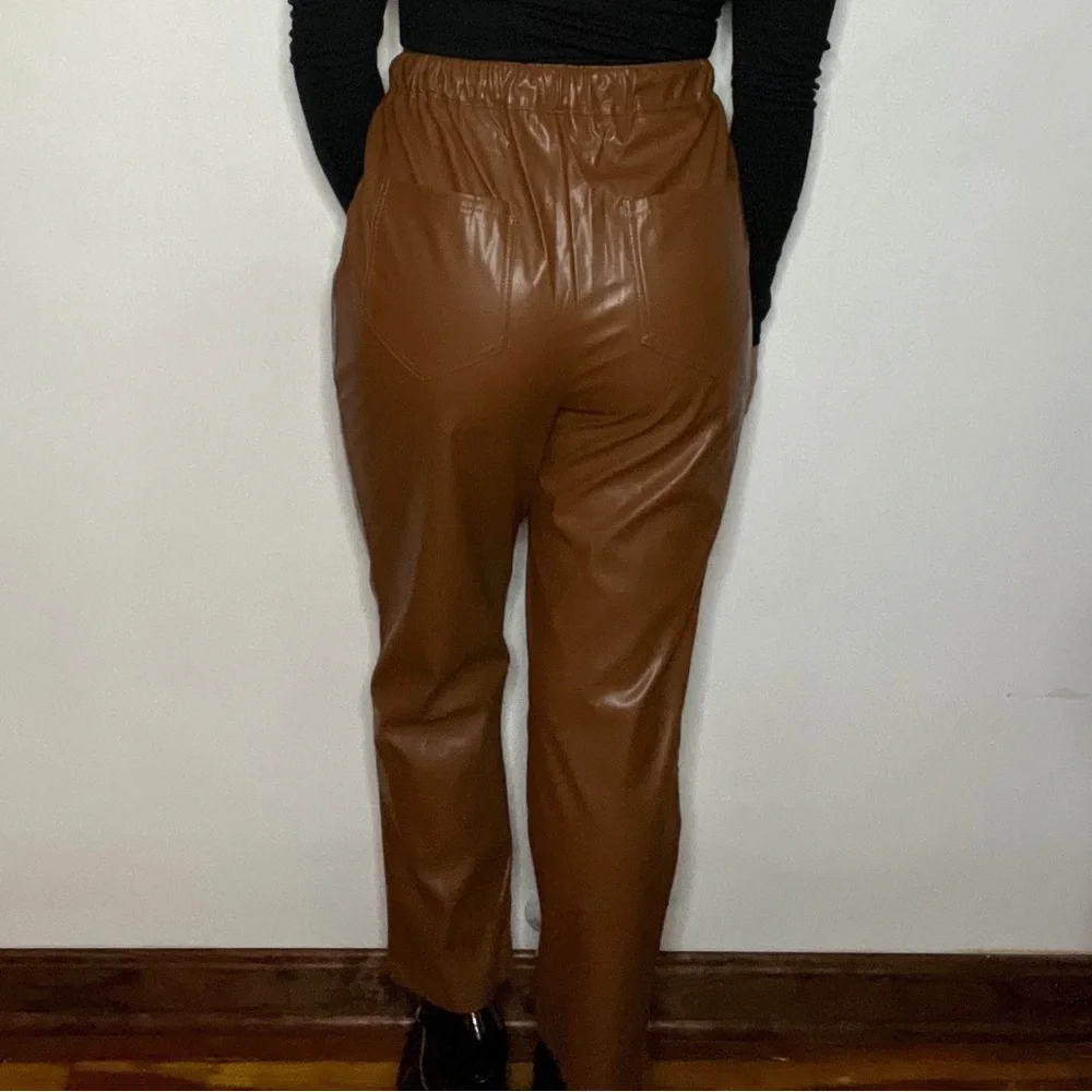 High Priority Pleather Pants (NEW) - Picture 3 of 4